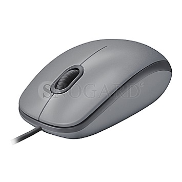 Logitech M110 Silent Maus grau