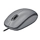 Logitech M110 Silent Maus grau