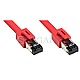 Good Connections RNS-RJ45 Patchkabel S/FTP (PiMF) CAT8 1m rot