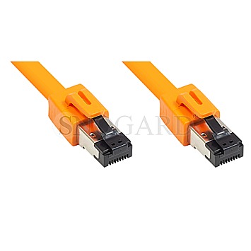 Good Connections RNS-RJ45 Patchkabel S/FTP (PiMF) CAT8 50cm orange