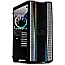 Inter-Tech S-3901 Impulse RGB Tempered Glass Black