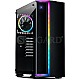 Inter-Tech S-3906 Renegade RGB Tempered Glass Black