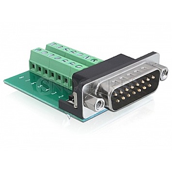 DeLOCK 65275 Gameport auf 16pin-Terminalblock Adapter