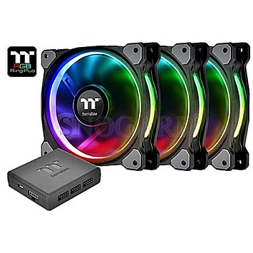 Thermaltake Riing Plus 14 LED RGB TT Premium Edition 140mm 3er Pack