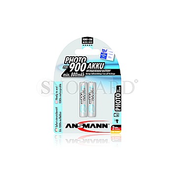 Ansmann Micro AAA NiMH 900mAh 2er-Pack