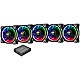 Thermaltake Riing Plus 14 LED RGB TT Premium Edition 140mm 5er Pack