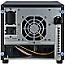 Inter-Tech IPC SC-4100 ITX-Cube Black