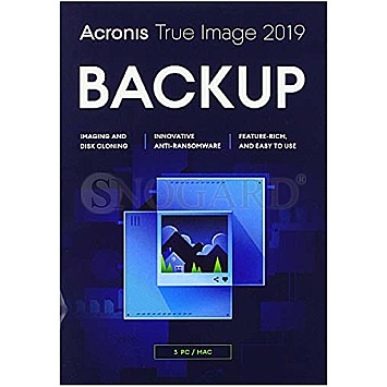 Acronis True Image 2019 BOX 3PC englisch Minibox