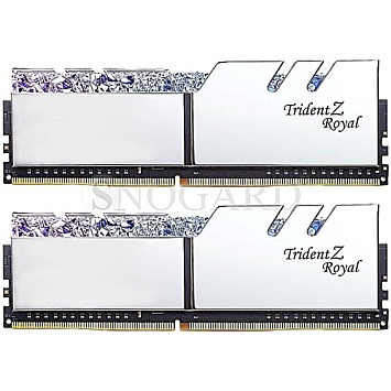 16GB G.Skill F4-3200C16D-16GTRS DDR4-3200 Trident Z Royal silber