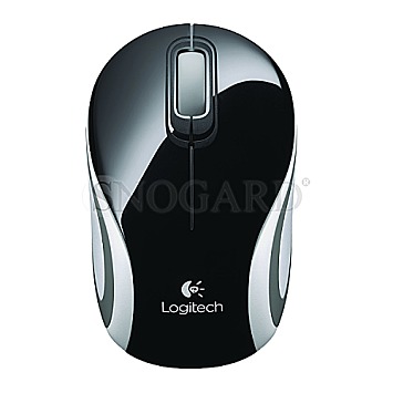 Logitech M187 Wireless Mini Mouse Black Glamour USB