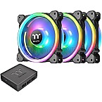 Thermaltake Riing Trio 12 LED RGB Radiator TT Premium Edition 120mm 3er-Pack