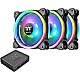 Thermaltake Riing Trio 12 LED RGB Radiator TT Premium Edition 120mm 3er-Pack