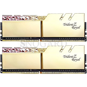 16GB G.Skill F4-3000C16D-16GTRG Trident Z Royal Gold DDR4-3000 Kit