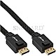 InLine 17115A DisplayPort Aktiv Kabel 4K2K 15m schwarz