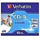 Verbatim CD-R 700MB 52x 10er JC Printable