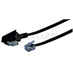Schwaiger TAE-Kabel TAE-N -> RJ11 6P4C 6m schwarz