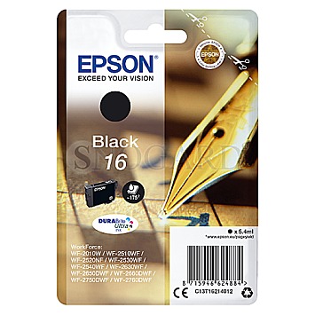 Epson 16 C13 T16214012 DURABrite Ultra Ink schwarz