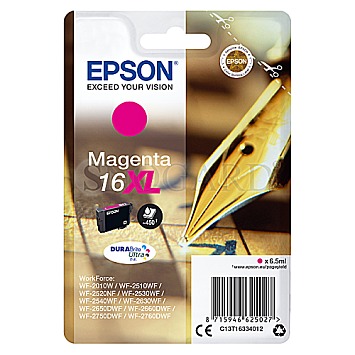 Epson 16 C13 T16334010 DURABrite Ultra Ink magenta XL