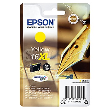 Epson 16 C13 T16344010 DURABrite Ultra Ink gelb XL