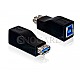 DeLOCK 65181 USB 3.0 Adapter USB 3.0-A Buchse auf USB 3.0-B Buchse