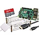 Raspberry Pi 4 B 4GB Starter Kit 64GB mSDHC 2m HDMI-Kabel Netzteil transparent