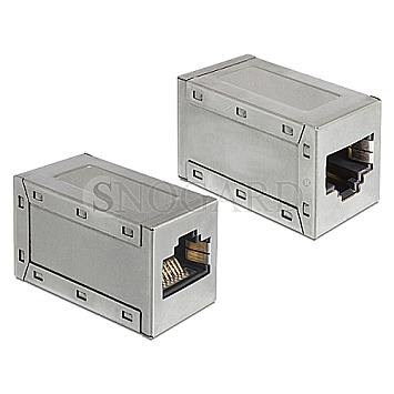 DeLOCK 86165 Patchkabelkupplung 2x RJ45 Buchse Cat6A