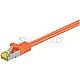 Goobay Patchkabel S/FTP CAT7 5m orange