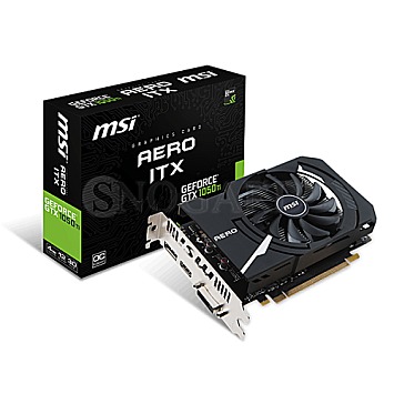 4GB MSI GeForce GTX1050Ti Aero ITX 4G OCV1