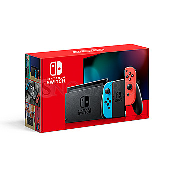 Nintendo Switch neon-rot (neues Modell 2019)