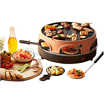 Emerio Pizzarette/Raclette Grill Kombi