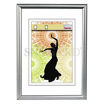 Hama Madrid A4 Kunststoff silber