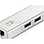 LevelOne USB-0503 3-Port RJ-45/USB 3.0 Adapter