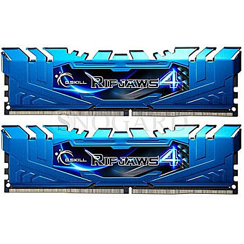 8GB G.Skill F4-3200C16D-8GRB RipJaws 4 DDR4-3200 Kit blue