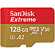 128GB SanDisk Extreme R160/W90 microSDXC UHS-I U3 A2 Class 10 Kit