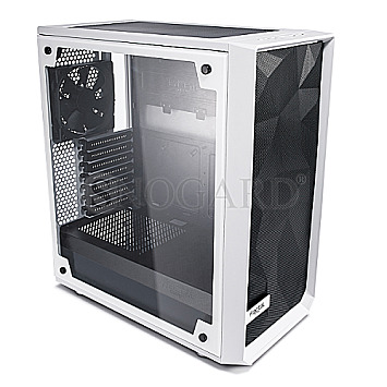 Fractal Design Meshify C Tempered Glass white