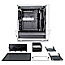 Fractal Design Meshify C Tempered Glass white