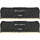 32GB Crucial BL2K16G26C16U4B Ballistix DDR4-2666 Kit schwarz