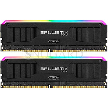 32GB Crucial BLM2K16G40C18U4BL Ballistix RGB MAX DDR4-4000 Kit schwarz