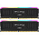 32GB Crucial BLM2K16G40C18U4BL Ballistix RGB MAX DDR4-4000 Kit schwarz
