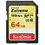 64GB SanDisk Extreme SDXC UHS-I U3 Class 10