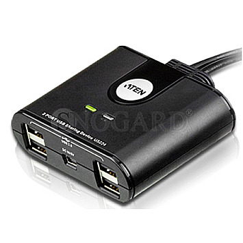 Aten US224 USB 2.0 Sharing Switch 4-fach schwarz