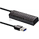 InLine 76671B USB 3.1 zu SATA 6Gb/s Konverter USB-A Stecker 90cm schwarz