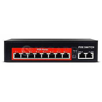 Jovision JVS-S10-8P PoE Switch 8 Port 120W