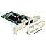 DeLOCK 89944 GLAN 2-Port RJ45 PCIe 2.0 x1