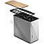 Fractal Design Era ITX Carbon TG Silver White Oak Edition