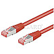 Goobay 95497 CAT6 Patchkabel S/FTP (PiMF) 2m rot