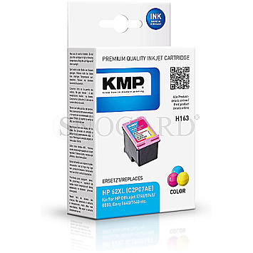 KMP H163 Farbtinte HP62XL