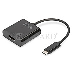 Digitus DA-70852 USB-C-HDMI-Adapter schwarz