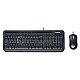 Microsoft Wired Desktop 600 USB QWERTZ schwarz
