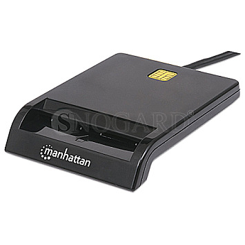 Manhattan 102049 Smartcard-Reader Chipkartenleser USB extern